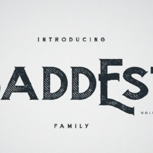 Baddest Font Typeface – Bold & Modern Font